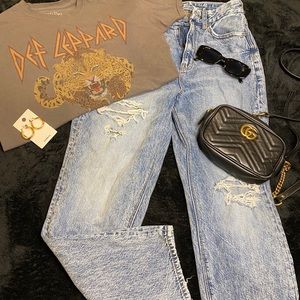 American eagle curvy mom jeans